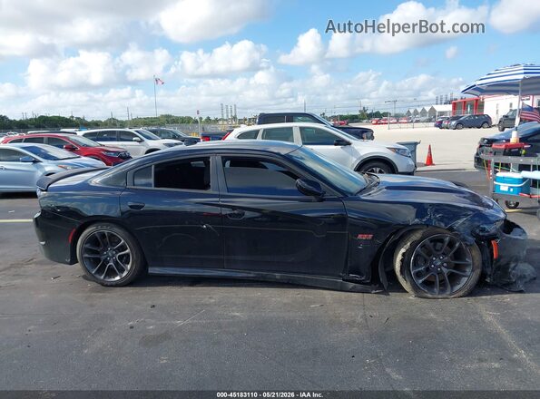 2C3CDXGJ2MH600629 2021 DODGE CHARGER Black Панорамний вид салону 360°