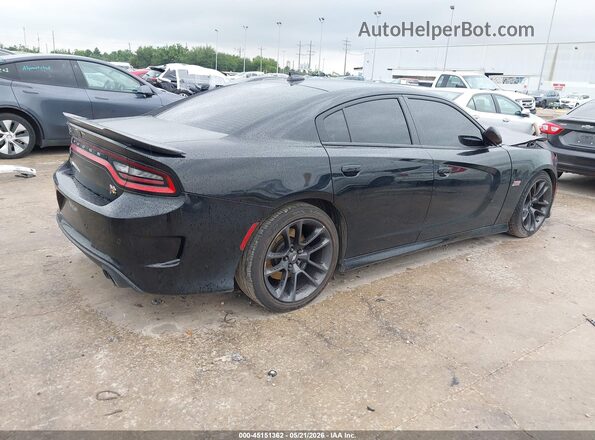 2C3CDXGJ2NH257631 2022 DODGE CHARGER Black Հետևի աջ