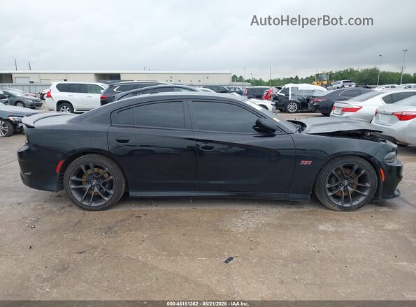 2C3CDXGJ2NH257631 2022 DODGE CHARGER Black Սալոնի հետևի տեսք