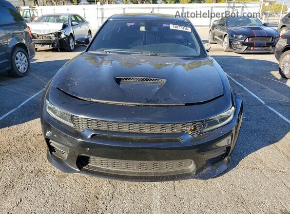 2C3CDXGJ2PH645915 2023 DODGE CHARGER Black Вид спереду