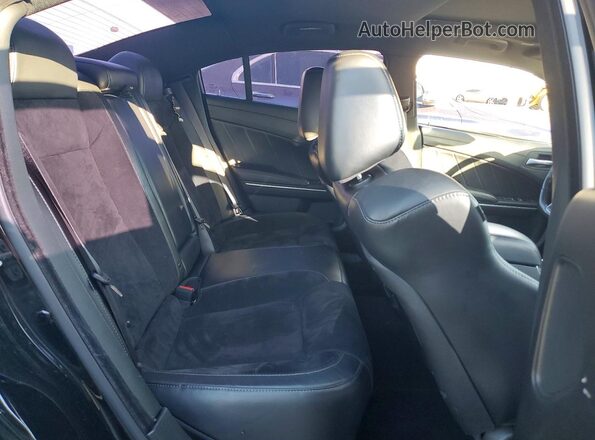 2C3CDXGJ2PH645915 2023 DODGE CHARGER Black Вид задніх сидінь