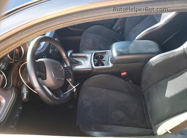 2C3CDXGJ2PH645915 2023 DODGE CHARGER Black Вид салону спереду