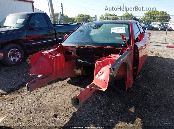 2C3CDXGJ3HH615534 2017 DODGE CHARGER Red Դիմացի տեսք