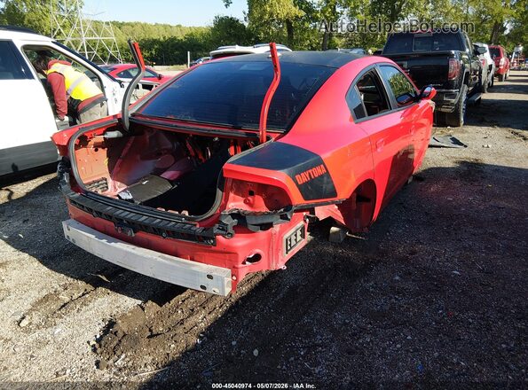 2C3CDXGJ3HH615534 2017 DODGE CHARGER Red Հետևի աջ