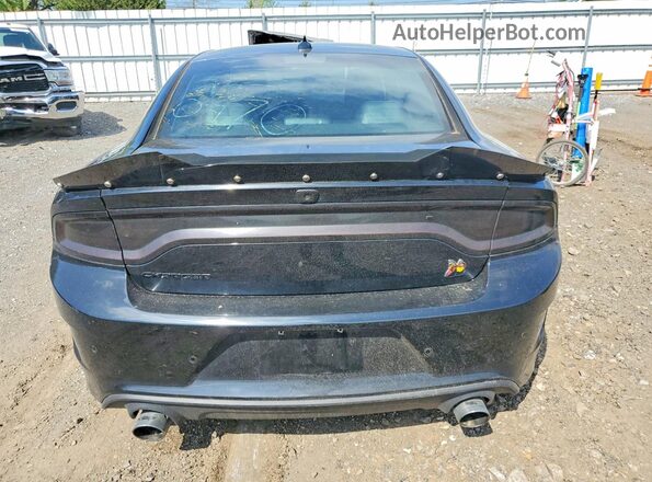 2C3CDXGJ3LH221525 2020 DODGE CHARGER Black Widok z tyłu