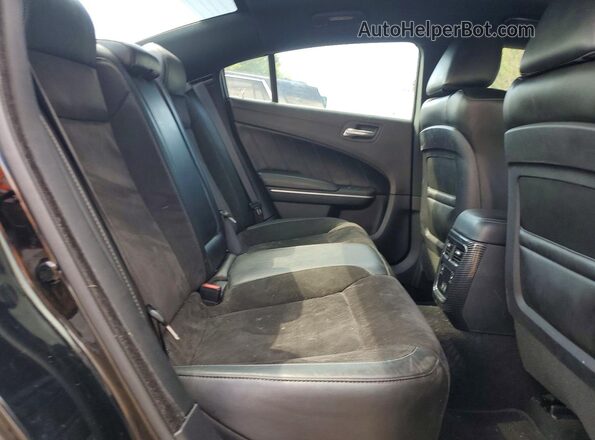 2C3CDXGJ3LH221525 2020 DODGE CHARGER Black Widok tylnych siedzeń