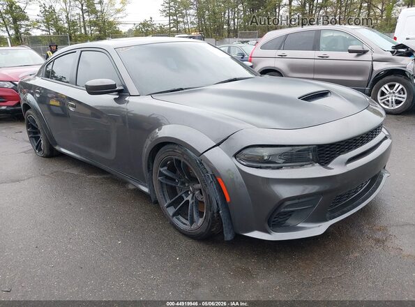 2C3CDXGJ3MH578270 2021 DODGE CHARGER Gray Widok z przodu