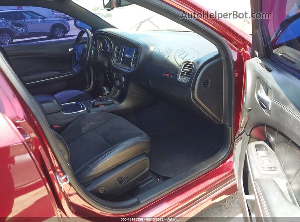 2C3CDXGJ4LH153249 2020 DODGE CHARGER Бордовый Вид салона спереди