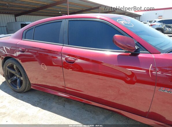 2C3CDXGJ4LH153249 2020 DODGE CHARGER Бордовый Вид задней части салона