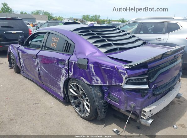 2C3CDXGJ5KH532470 2019 DODGE CHARGER Purple Հետևի ձախ