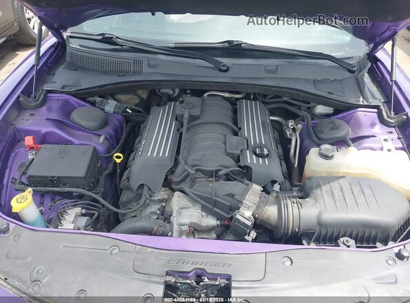 2C3CDXGJ5KH532470 2019 DODGE CHARGER Purple Հետևի տեսք