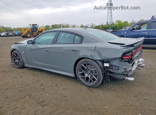 2C3CDXGJ5KH624422 2019 DODGE CHARGER Gray უკანა მარცხენა