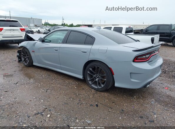 2C3CDXGJ5MH578058 2021 DODGE CHARGER Gray Հետևի ձախ