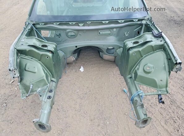 2C3CDXGJ5MH584555 2021 DODGE CHARGER Green Вид задньої частини салону
