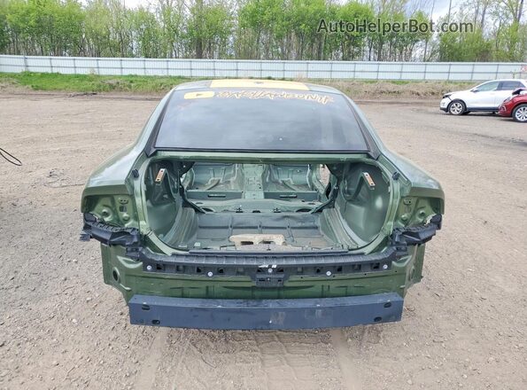 2C3CDXGJ5MH584555 2021 DODGE CHARGER Green Вид ззаду