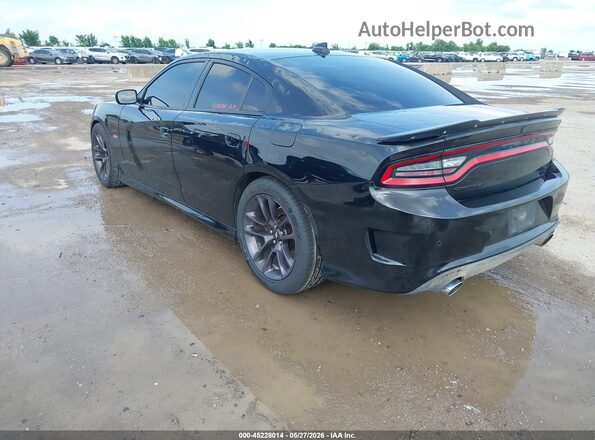 2C3CDXGJ6LH120737 2020 DODGE CHARGER Black უკანა მარცხენა