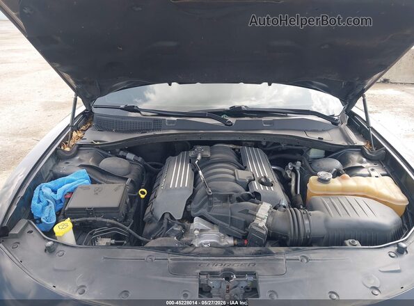 2C3CDXGJ6LH120737 2020 DODGE CHARGER Black უკანა ხედი