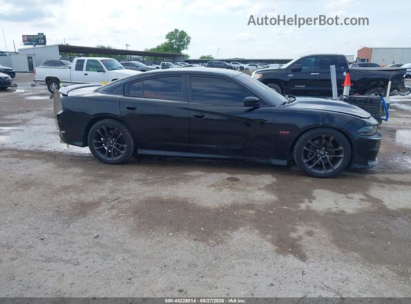 2C3CDXGJ6LH120737 2020 DODGE CHARGER Black უკანა სალონის ხედი