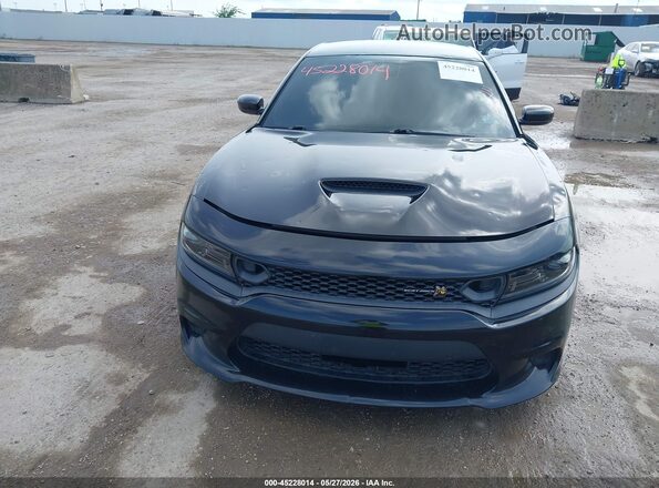 2C3CDXGJ6LH120737 2020 DODGE CHARGER Black წინა ხედი