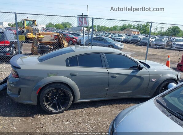 2C3CDXGJ6PH663818 2023 DODGE CHARGER Gray სალონის 360-გრადუსიანი ხედი