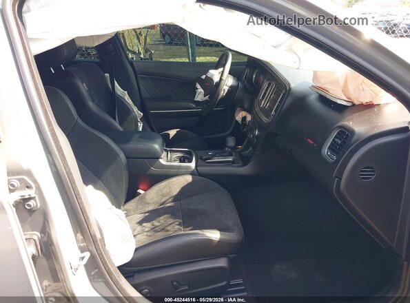 2C3CDXGJ6PH663818 2023 DODGE CHARGER Gray წინა სალონის ხედი