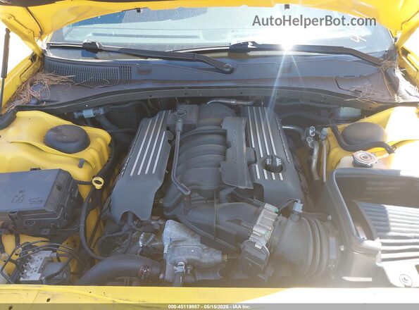 2C3CDXGJ7HH535427 2017 DODGE CHARGER Yellow Vista trasera