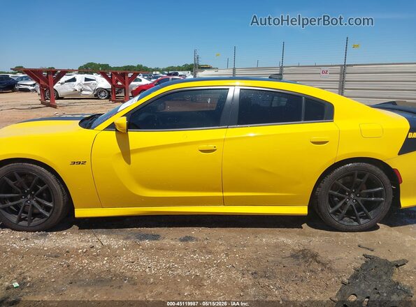 2C3CDXGJ7HH535427 2017 DODGE CHARGER Yellow Vista interior de 360 grados