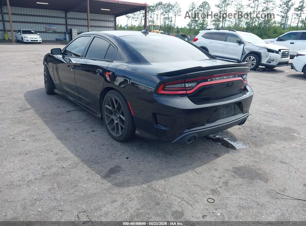 2C3CDXGJ7JH152433 2018 DODGE CHARGER Black Հետևի ձախ