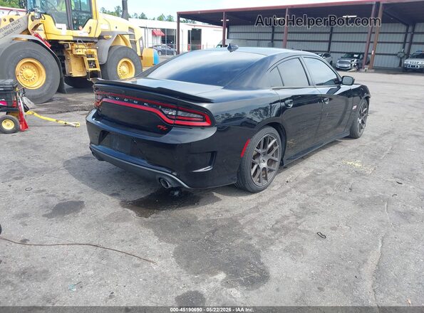 2C3CDXGJ7JH152433 2018 DODGE CHARGER Black Հետևի աջ