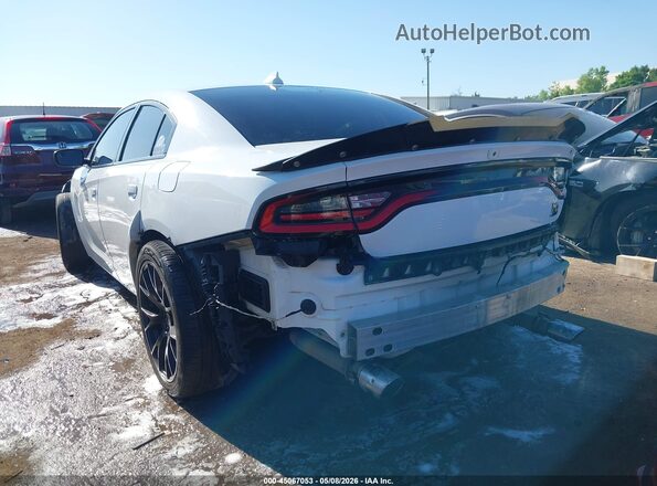 2C3CDXGJ7LH237582 2020 DODGE CHARGER White Trasero izquierdo
