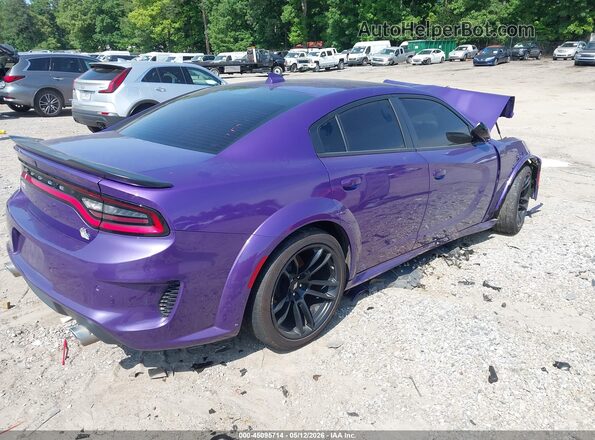 2C3CDXGJ7PH679137 2023 DODGE CHARGER Фиолетовый Задняя правая четверть