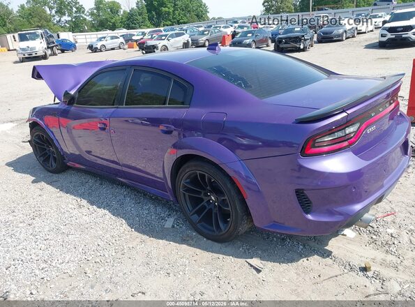 2C3CDXGJ7PH679137 2023 DODGE CHARGER Фиолетовый Задняя левая четверть