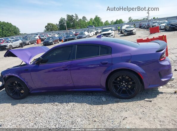 2C3CDXGJ7PH679137 2023 DODGE CHARGER Фиолетовый Панорамный вид салона 360°