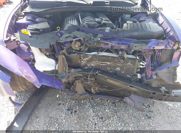 2C3CDXGJ7PH679137 2023 DODGE CHARGER Фиолетовый Вид сзади