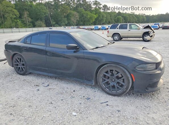2C3CDXGJ8HH614086 2017 DODGE CHARGER Black Передня права чверть