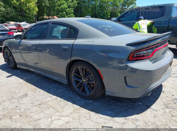 2C3CDXGJ8KH535461 2019 DODGE CHARGER Gray სალონის 360-გრადუსიანი ხედი