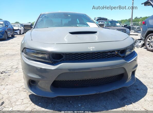 2C3CDXGJ8KH535461 2019 DODGE CHARGER Gray წინა ხედი