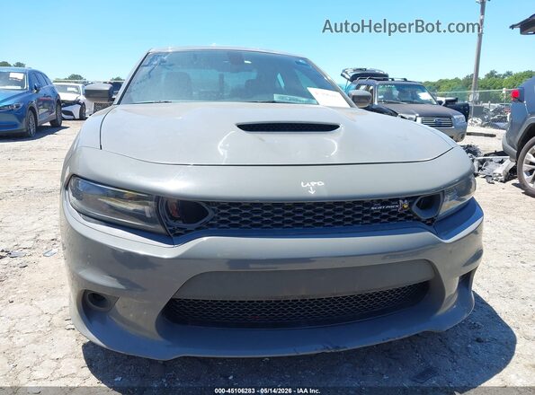 2C3CDXGJ8KH535461 2019 DODGE CHARGER Gray ხელსაწყოთა პანელის ხედი