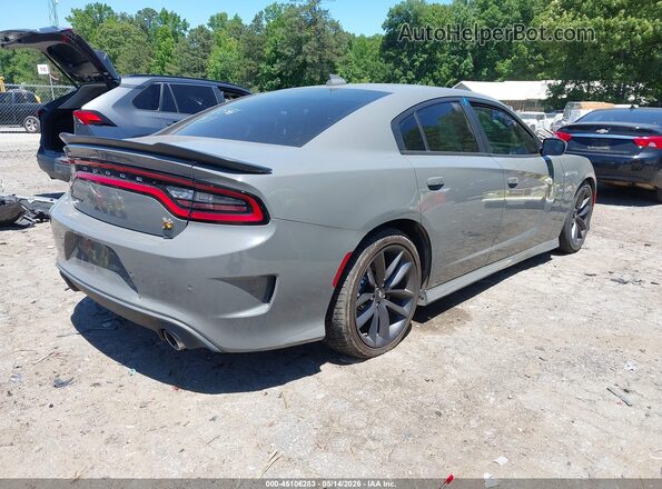 2C3CDXGJ8KH535461 2019 DODGE CHARGER Gray უკანა მარჯვენა