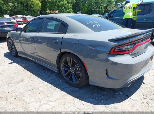 2C3CDXGJ8KH535461 2019 DODGE CHARGER Gray უკანა მარცხენა