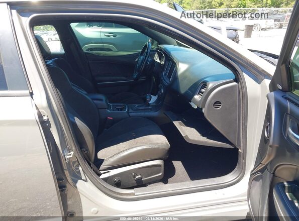 2C3CDXGJ8KH535461 2019 DODGE CHARGER Gray წინა სალონის ხედი