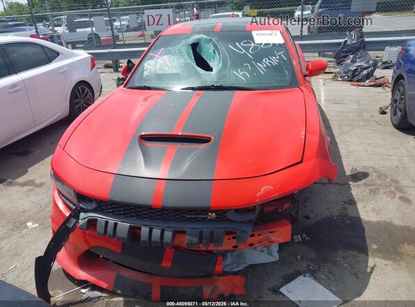 2C3CDXGJ8LH244881 2020 DODGE CHARGER Оранжевый Вид щитка приборов