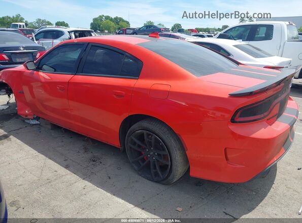 2C3CDXGJ8LH244881 2020 DODGE CHARGER Оранжевый Панорамный вид салона 360°