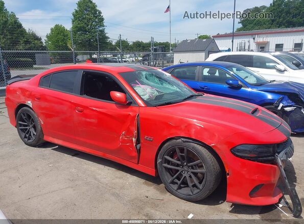 2C3CDXGJ8LH244881 2020 DODGE CHARGER Оранжевый Вид задней части салона
