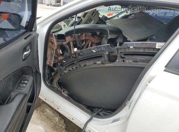 2C3CDXGJ9HH595399 2017 DODGE CHARGER White Առջևի վահանակի տեսք