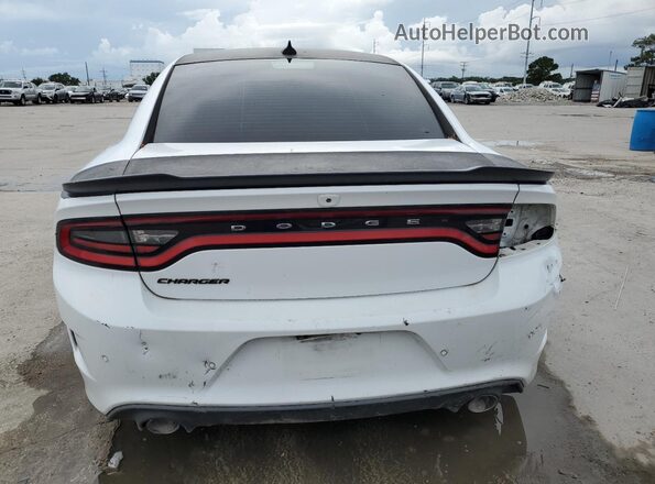 2C3CDXGJ9HH595399 2017 DODGE CHARGER White Հետևի տեսք