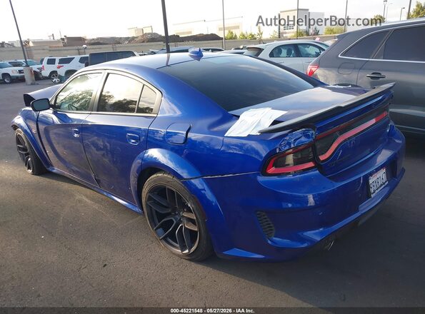 2C3CDXGJ9LH192239 2020 DODGE CHARGER Blue უკანა მარცხენა