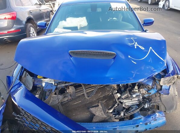 2C3CDXGJ9LH192239 2020 DODGE CHARGER Blue უკანა ხედი