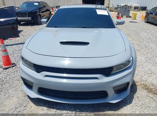 2C3CDXGJ9NH189571 2022 DODGE CHARGER Gray Vista frontal