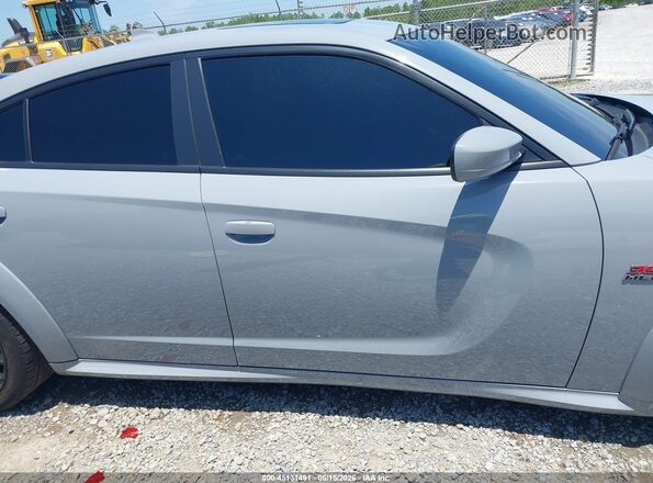 2C3CDXGJ9NH189571 2022 DODGE CHARGER Gray Vista interior trasera